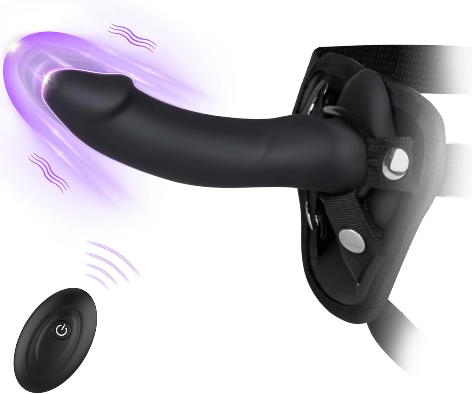 PulseControl Remote Control Strap-On Dildo Set - Image 7