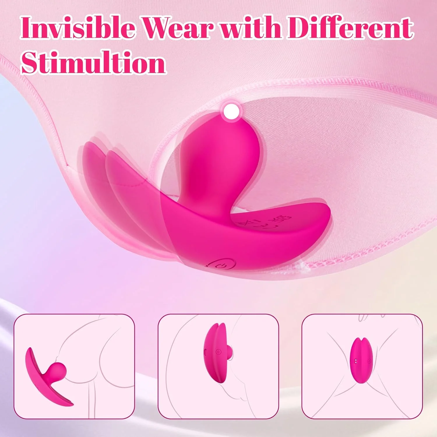 TriPulse 3-in-1 Wearable Panty Vibrator Remote Control - Image 3