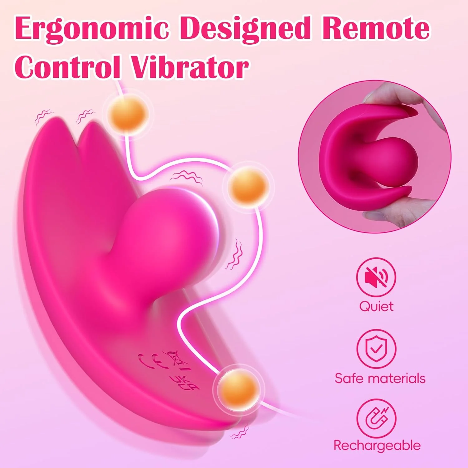 TriPulse 3-in-1 Wearable Panty Vibrator Remote Control - Image 4