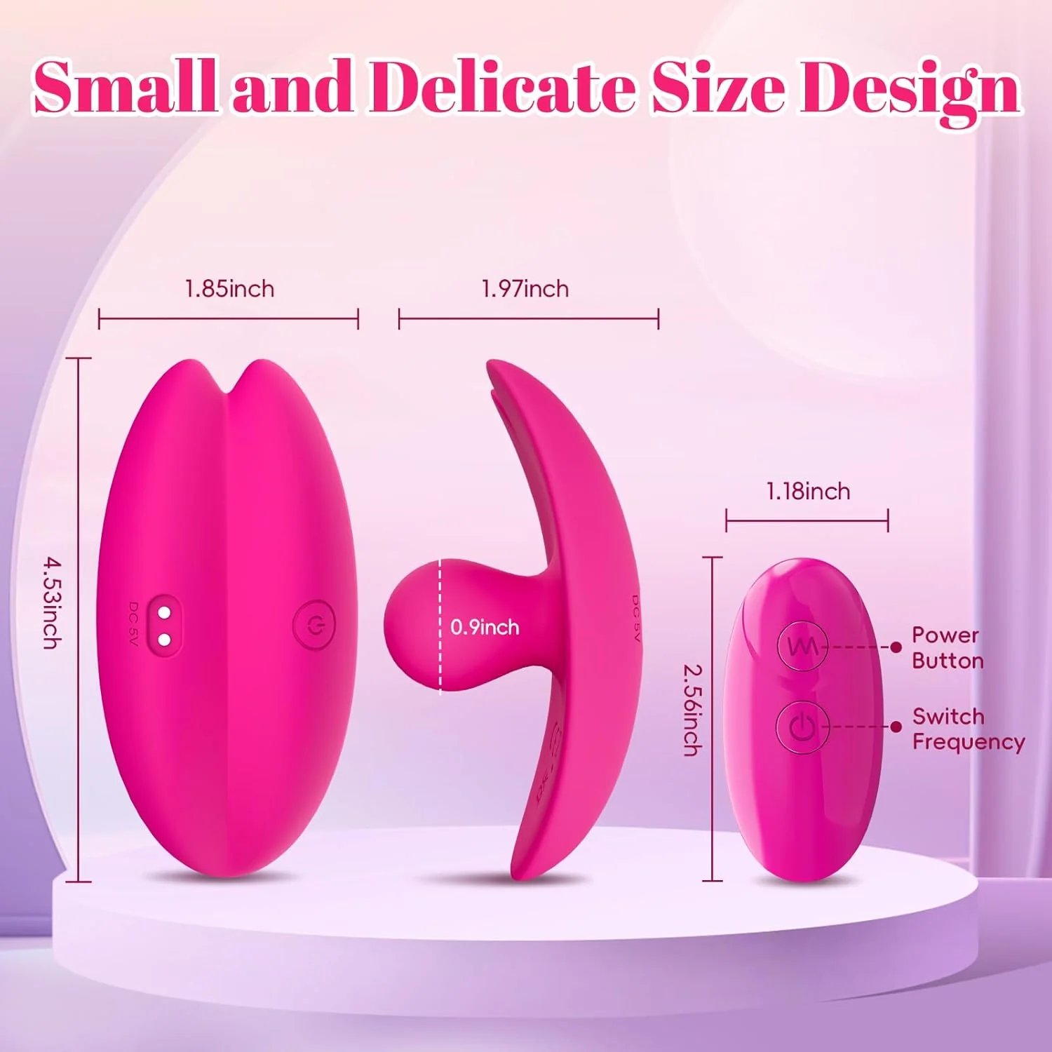 TriPulse 3-in-1 Wearable Panty Vibrator Remote Control - Image 5
