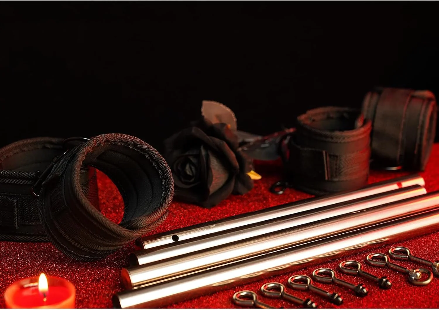 SilverFeather Spreader Bar BDSM Kit - Image 7
