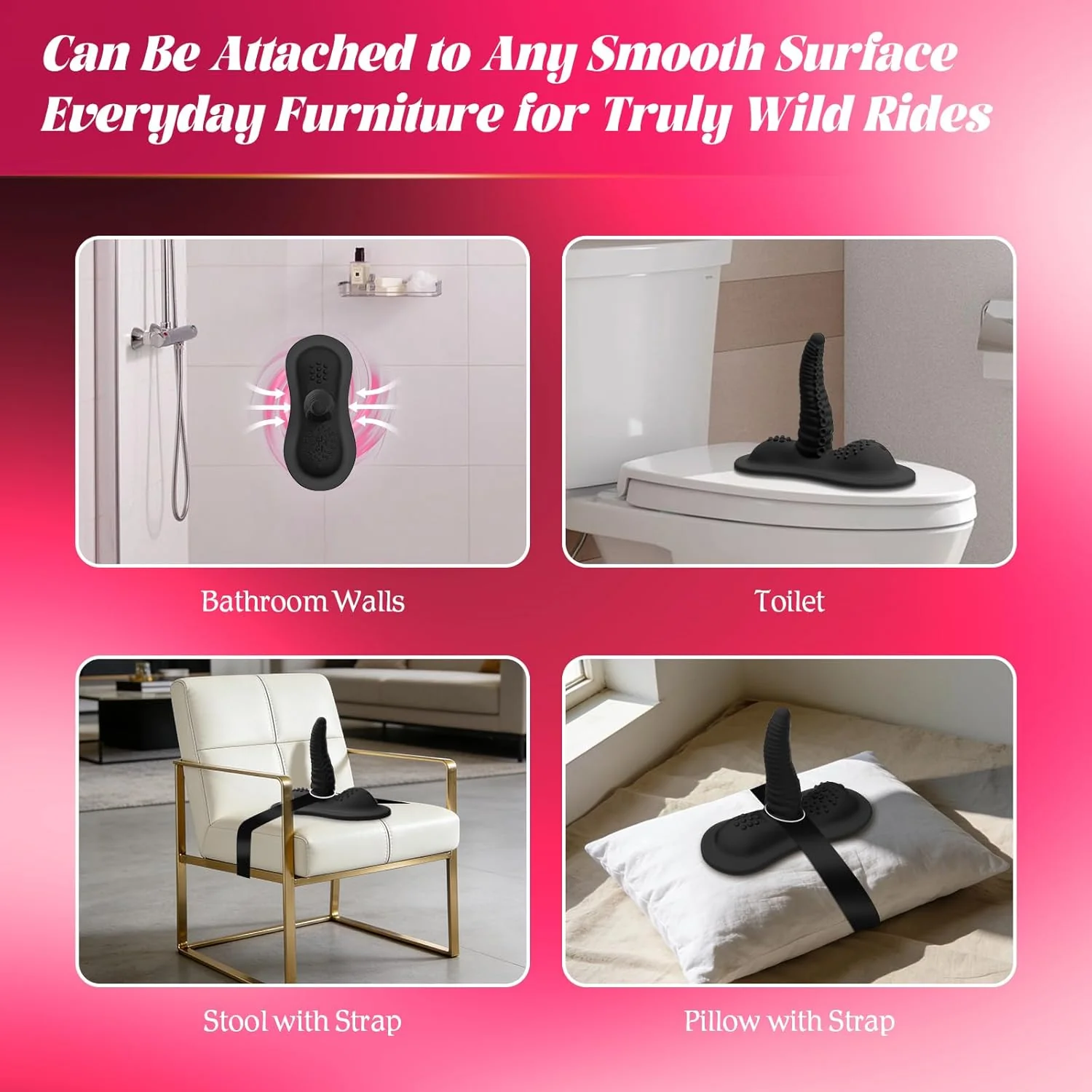 WildTentacle Ride-On Tentacle Swing Dildo with Remote - Image 5