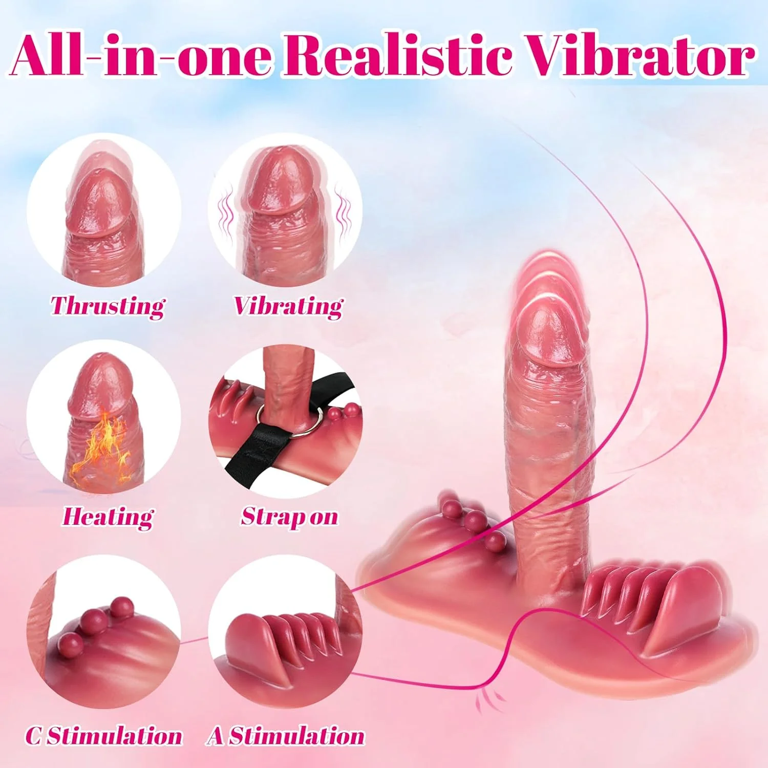 RideForge Ride-On Thrusting Dildo App Control - Image 2