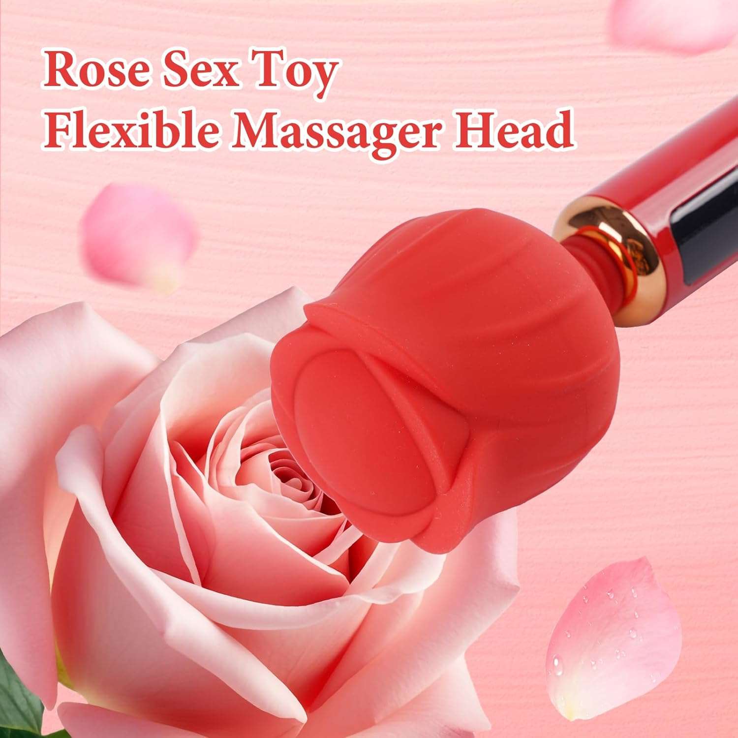 PowerRose Petal Wand Clitoris Vibrator - Image 3