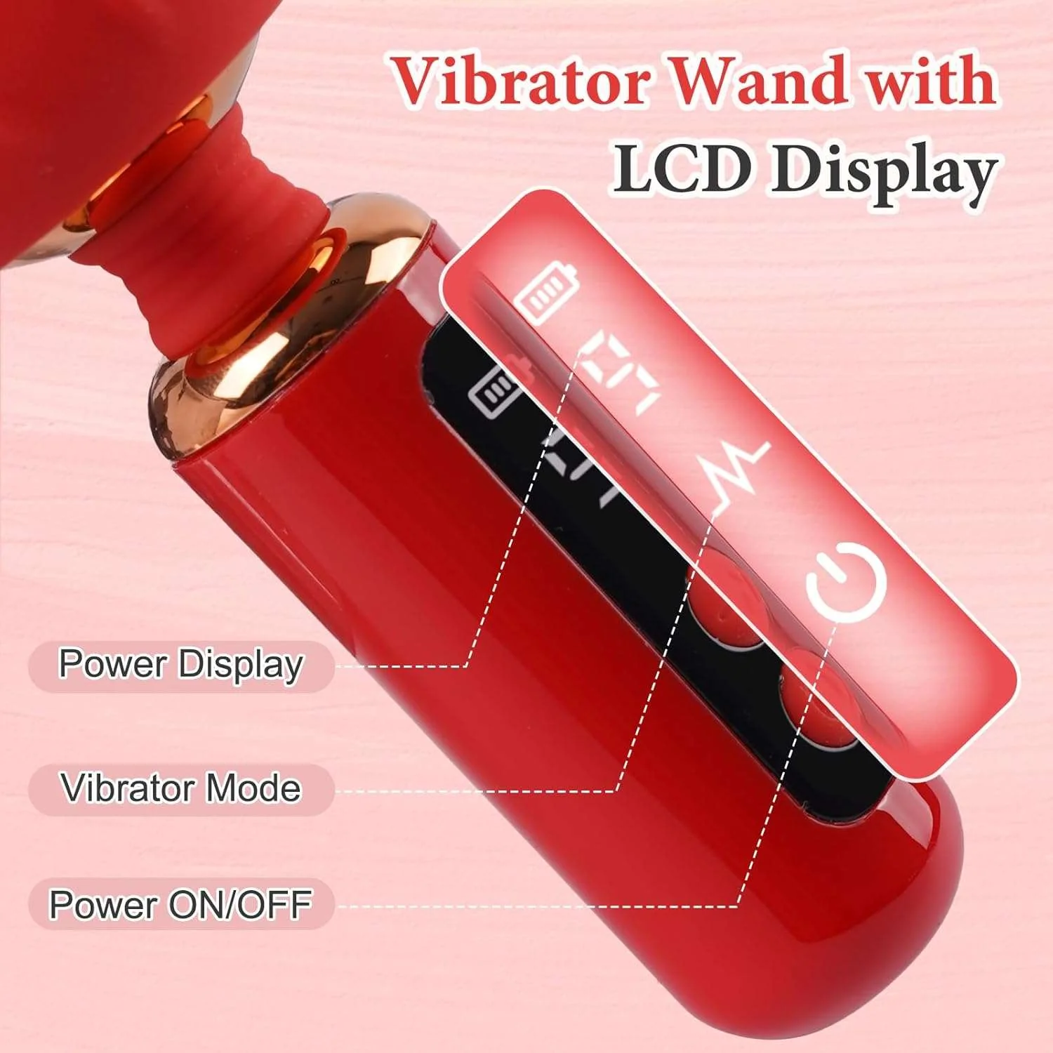 PowerRose Petal Wand Clitoris Vibrator - Image 4