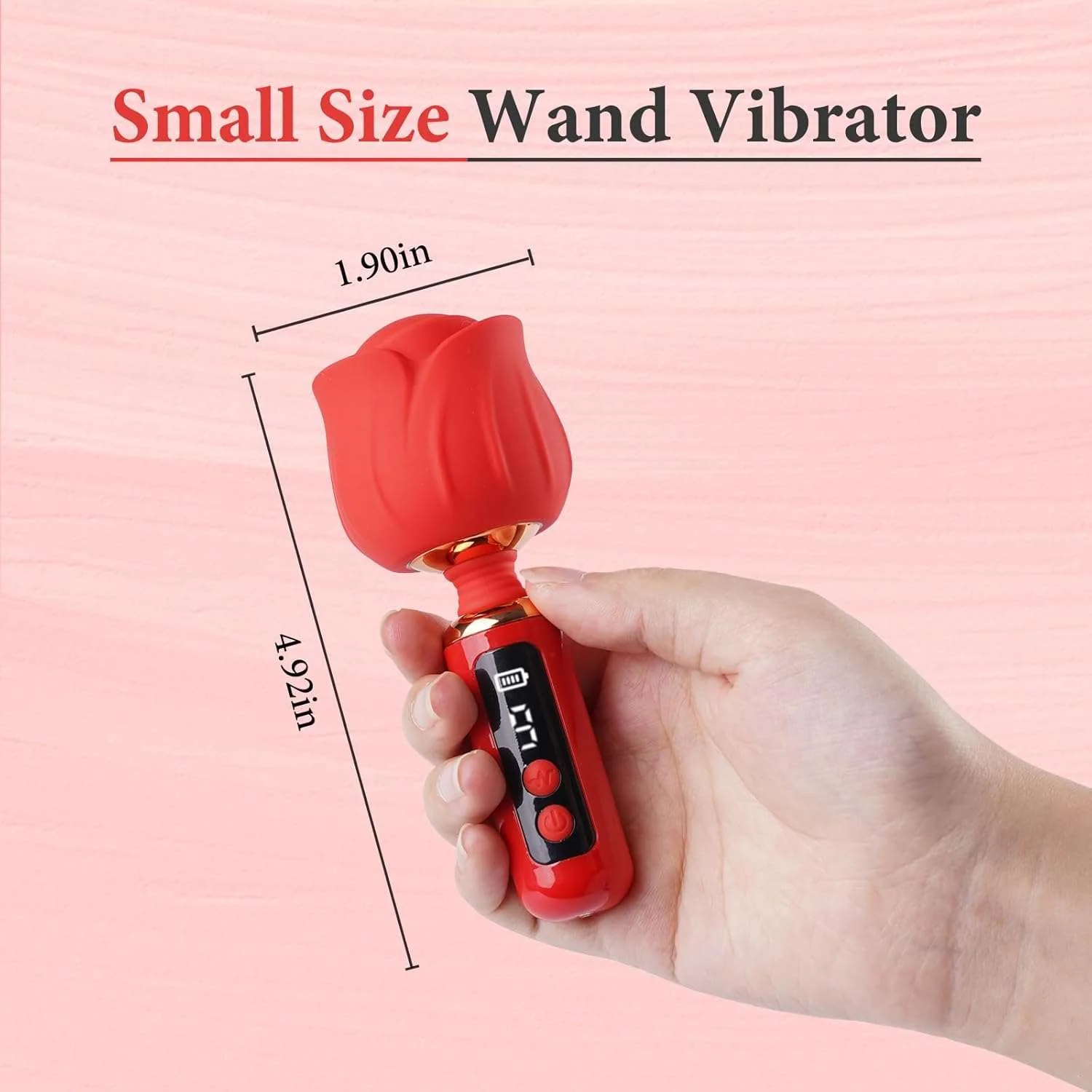 PowerRose Petal Wand Clitoris Vibrator - Image 5