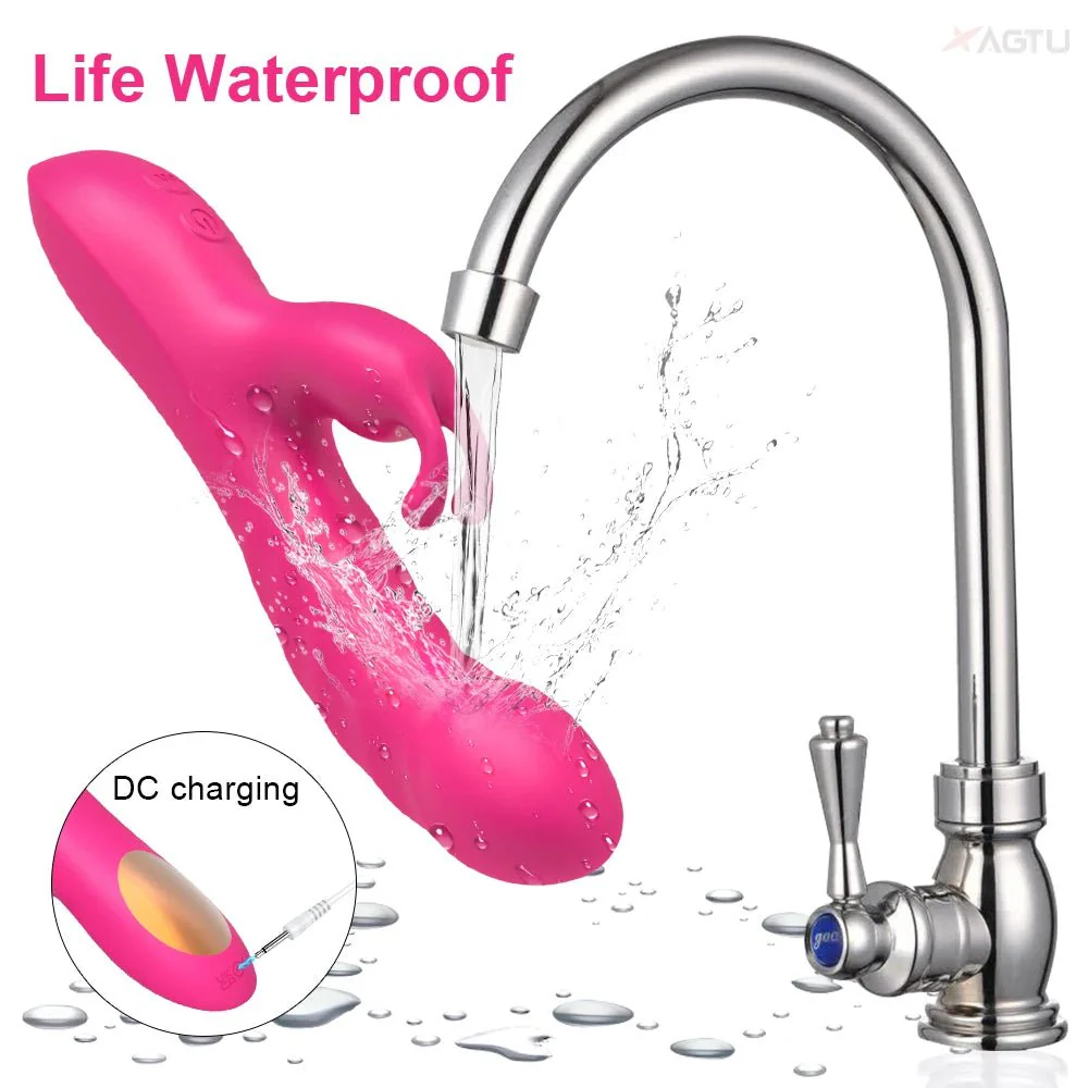 RoseThrust Royale Rabbit Thrusting Vibrator 10 Modes - Image 5
