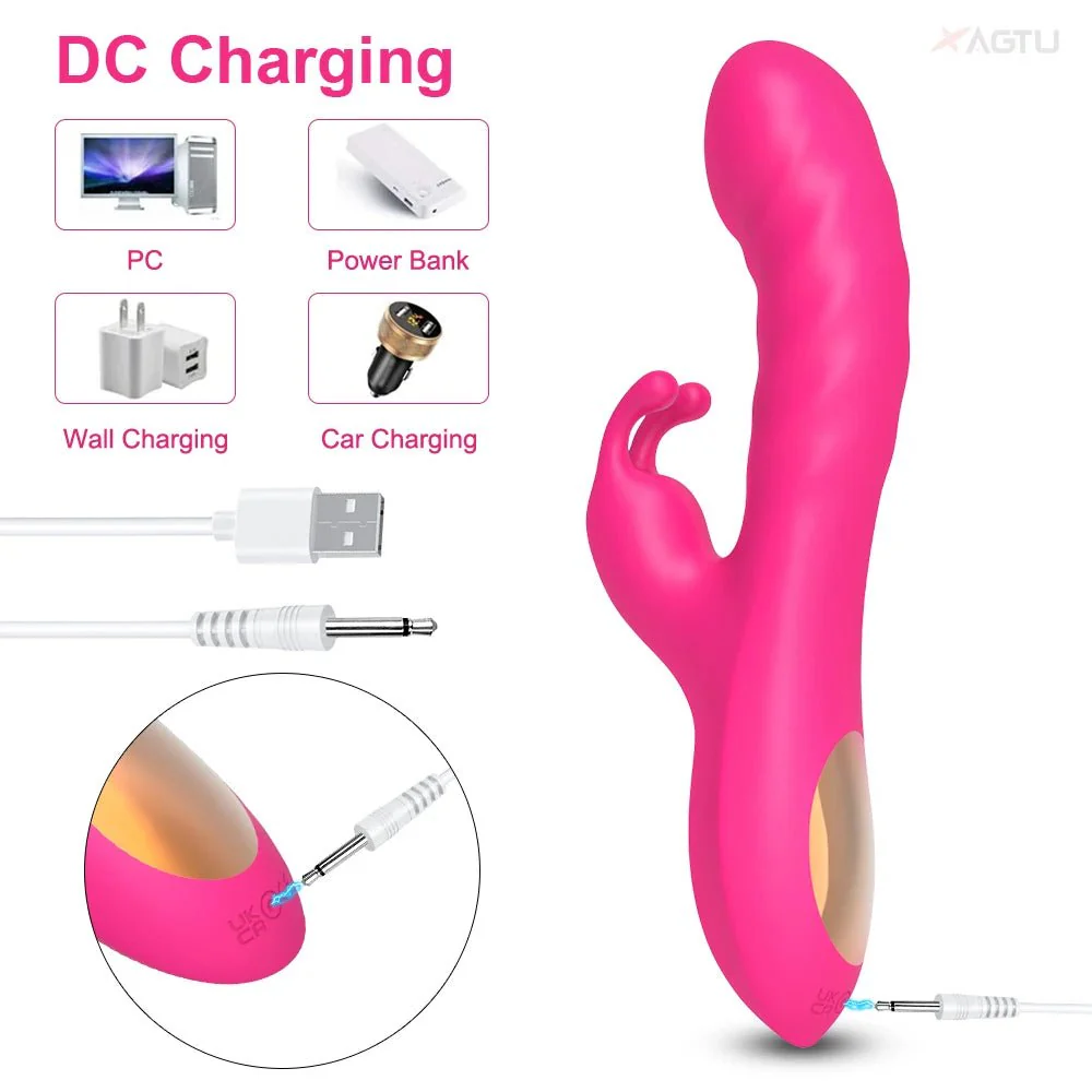 RoseThrust Royale Rabbit Thrusting Vibrator 10 Modes - Image 6