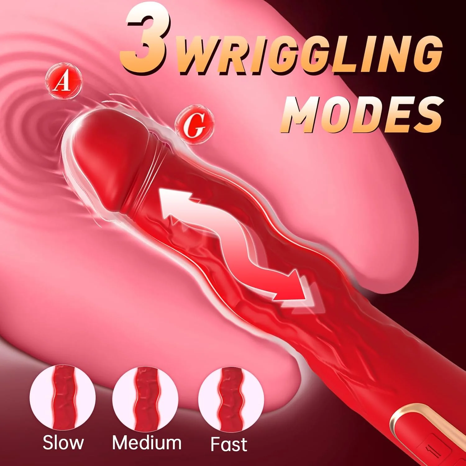 SensualTide 9.6" G-Spot Vibrator - Image 2