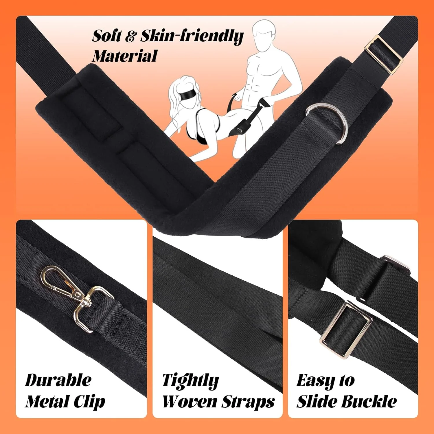 SlingForm BDSM Sex Sling Harness Kit Adjustable - Image 4