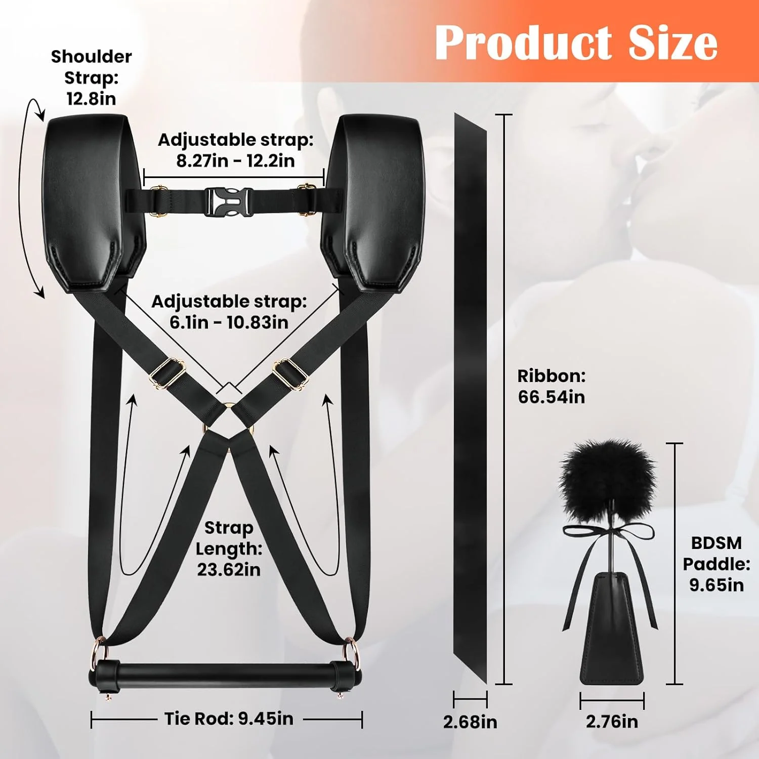 GripForm Doggy Style Sling Harness BDSM Kit Adjustable - Image 5