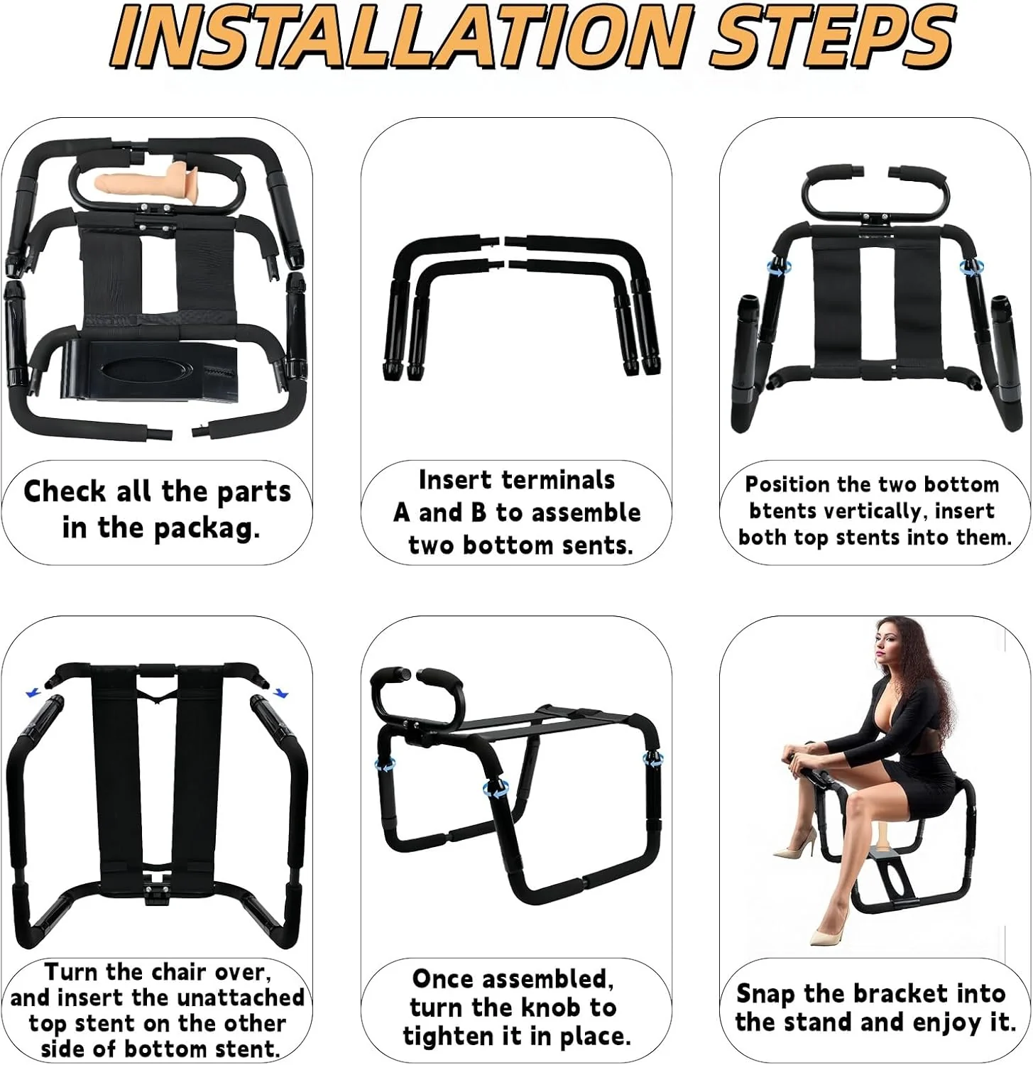 AeroThrone Adjustable Sex Position Chair - Image 7