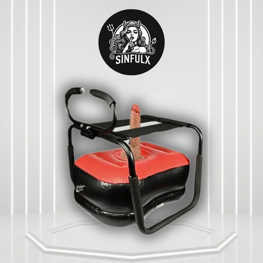 SteelBounce Adjustable Sex Chair with Handrail