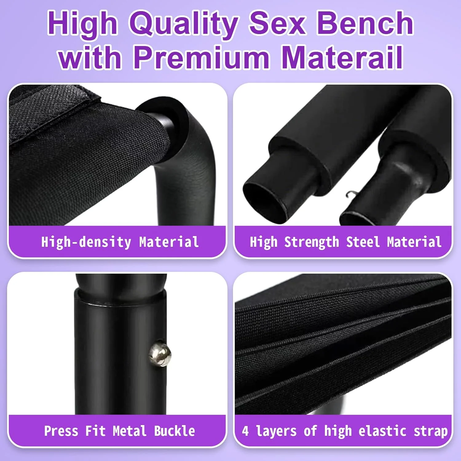 RideWave Adjustable Bouncing Sex Chair with Elastic Seat - Image 3