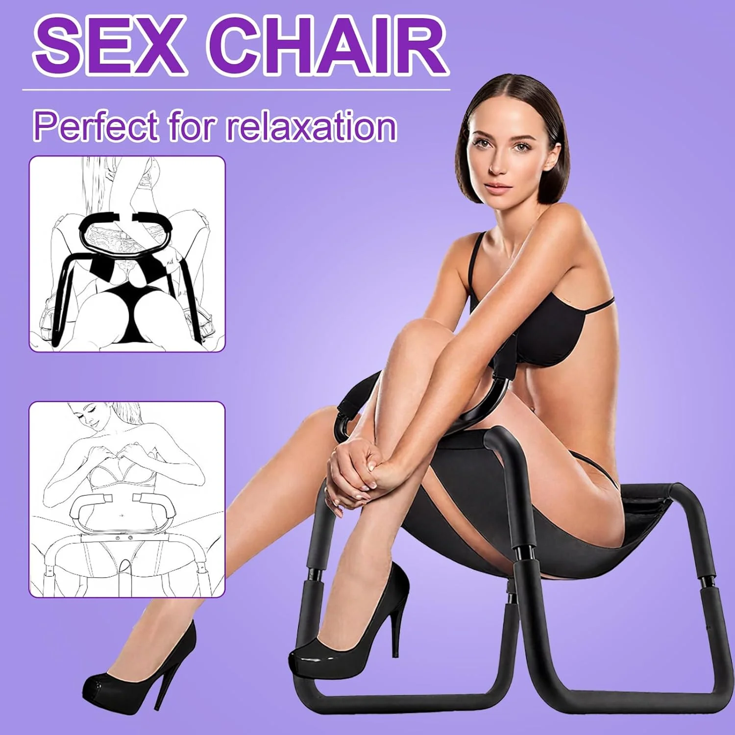 MotionCore Adjustable Bouncing Sex Chair 300LB - Image 2