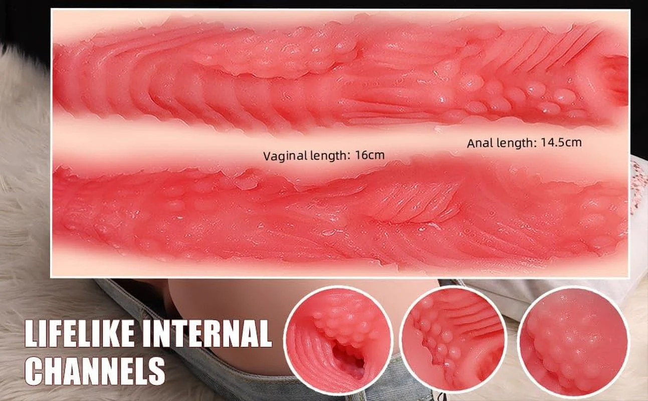 SpineFlex 3-in-1 Torso Stroker Dual Channel Sex Doll - Image 3