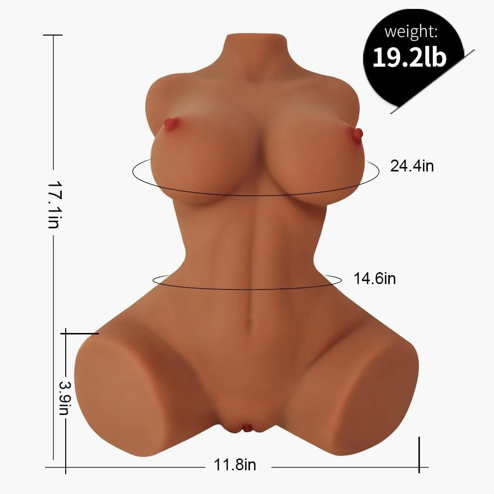 SpineFlex 3-in-1 Torso Stroker Dual Channel Sex Doll - Image 6