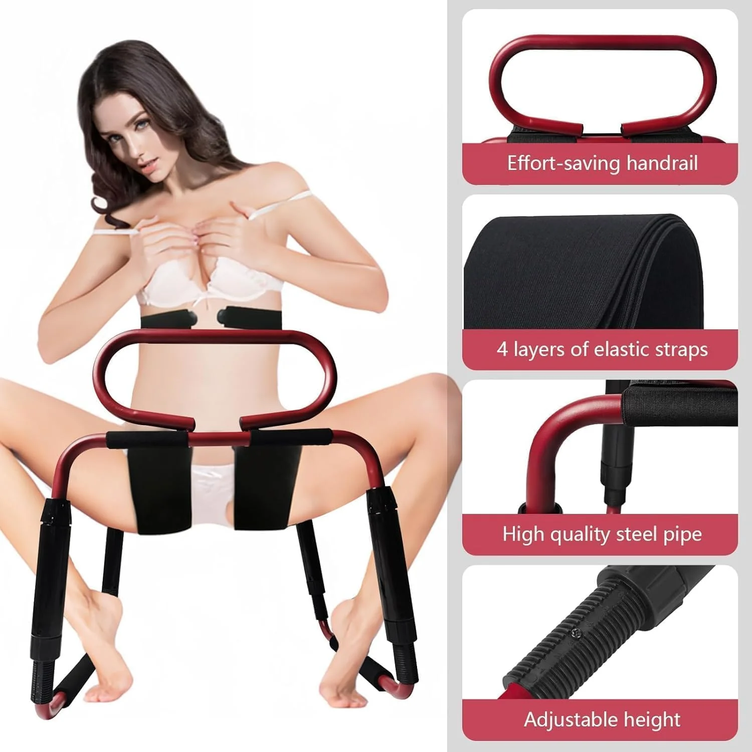 FlexControl Adjustable Sex Position Chair 800lb Support - Image 4