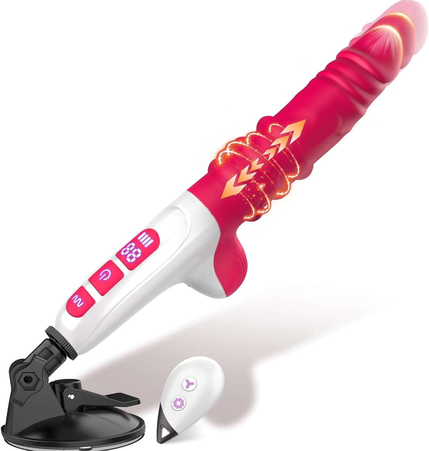 GlideCore 2-in-1 Thrusting Dildo Sex Machine