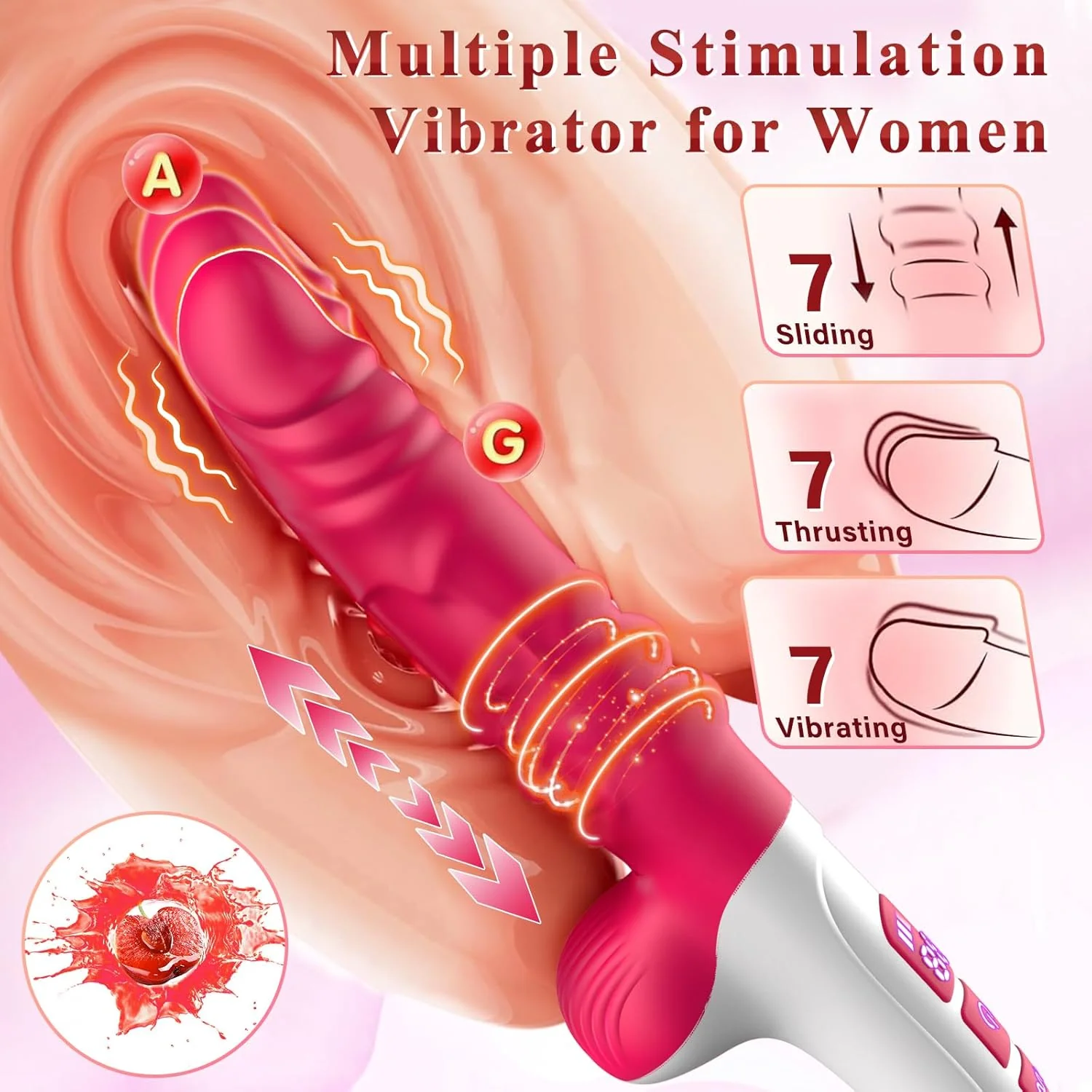 GlideCore 2-in-1 Thrusting Dildo Sex Machine - Image 2