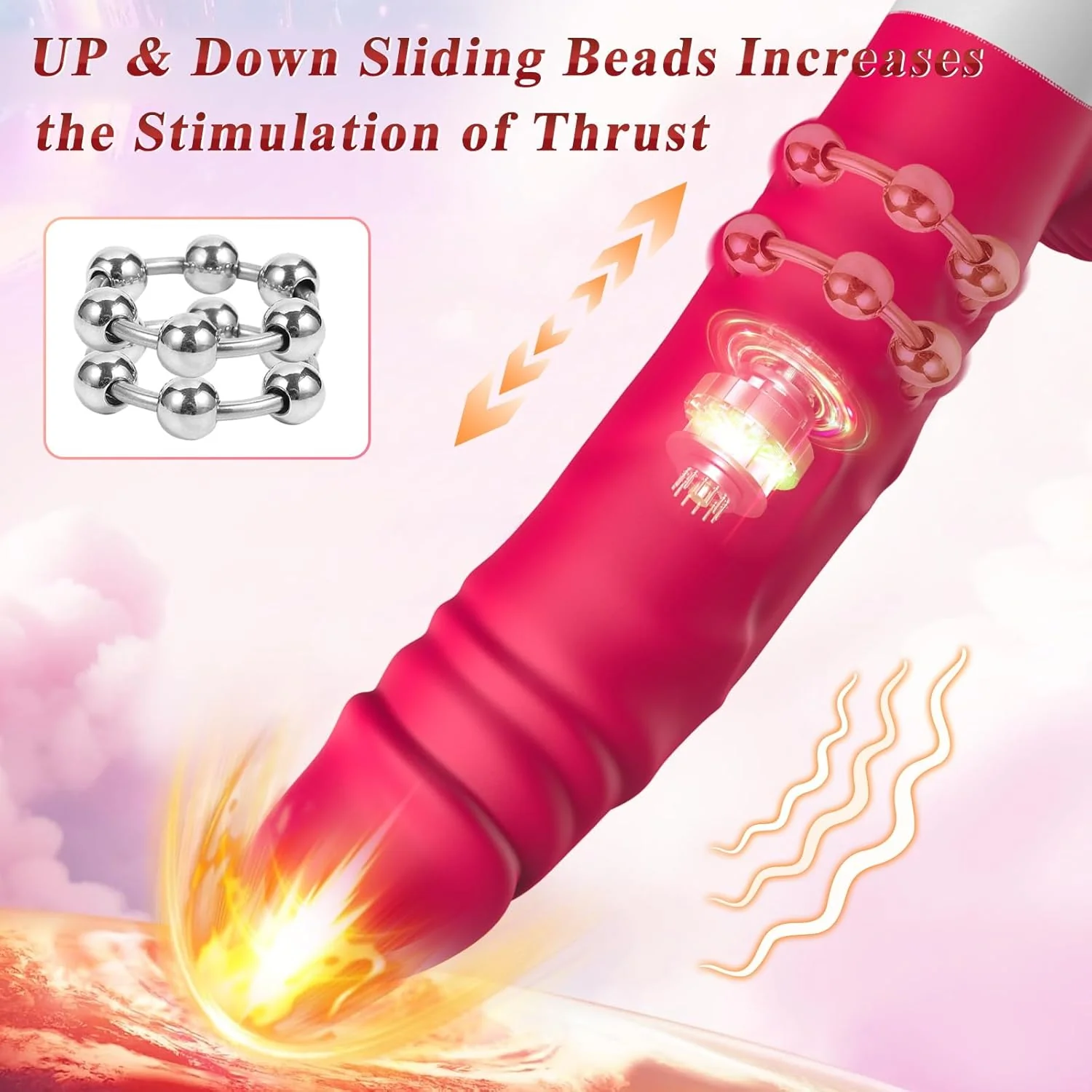 GlideCore 2-in-1 Thrusting Dildo Sex Machine - Image 4