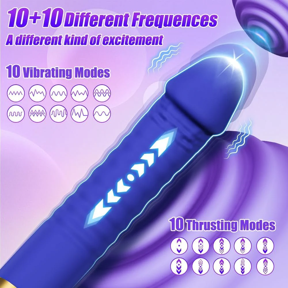 DeepPulse Thrusting Dildo Machine 10 Modes - Image 2
