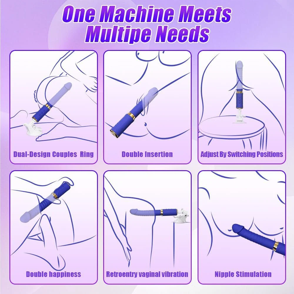DeepPulse Thrusting Dildo Machine 10 Modes - Image 5