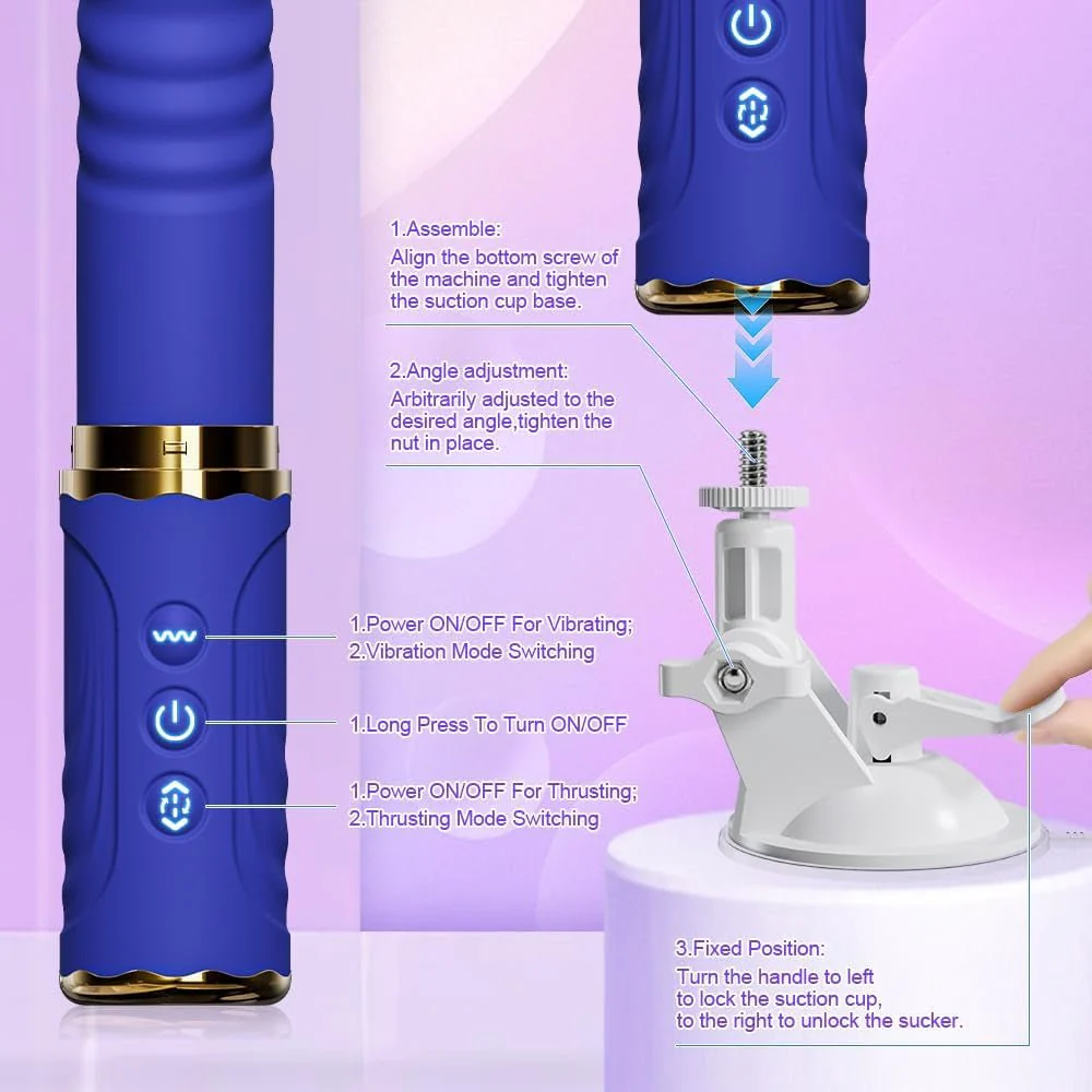 DeepPulse Thrusting Dildo Machine 10 Modes - Image 7