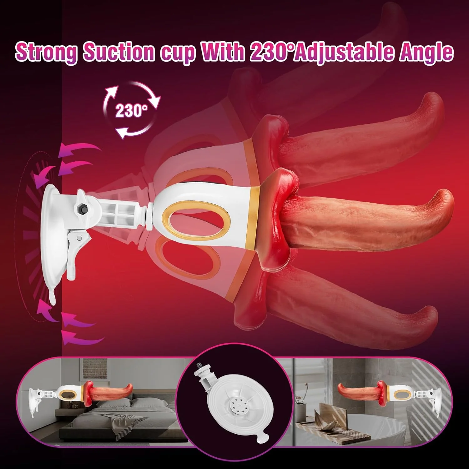 TongueRide Heated Dildo Thrust Machine - Image 6
