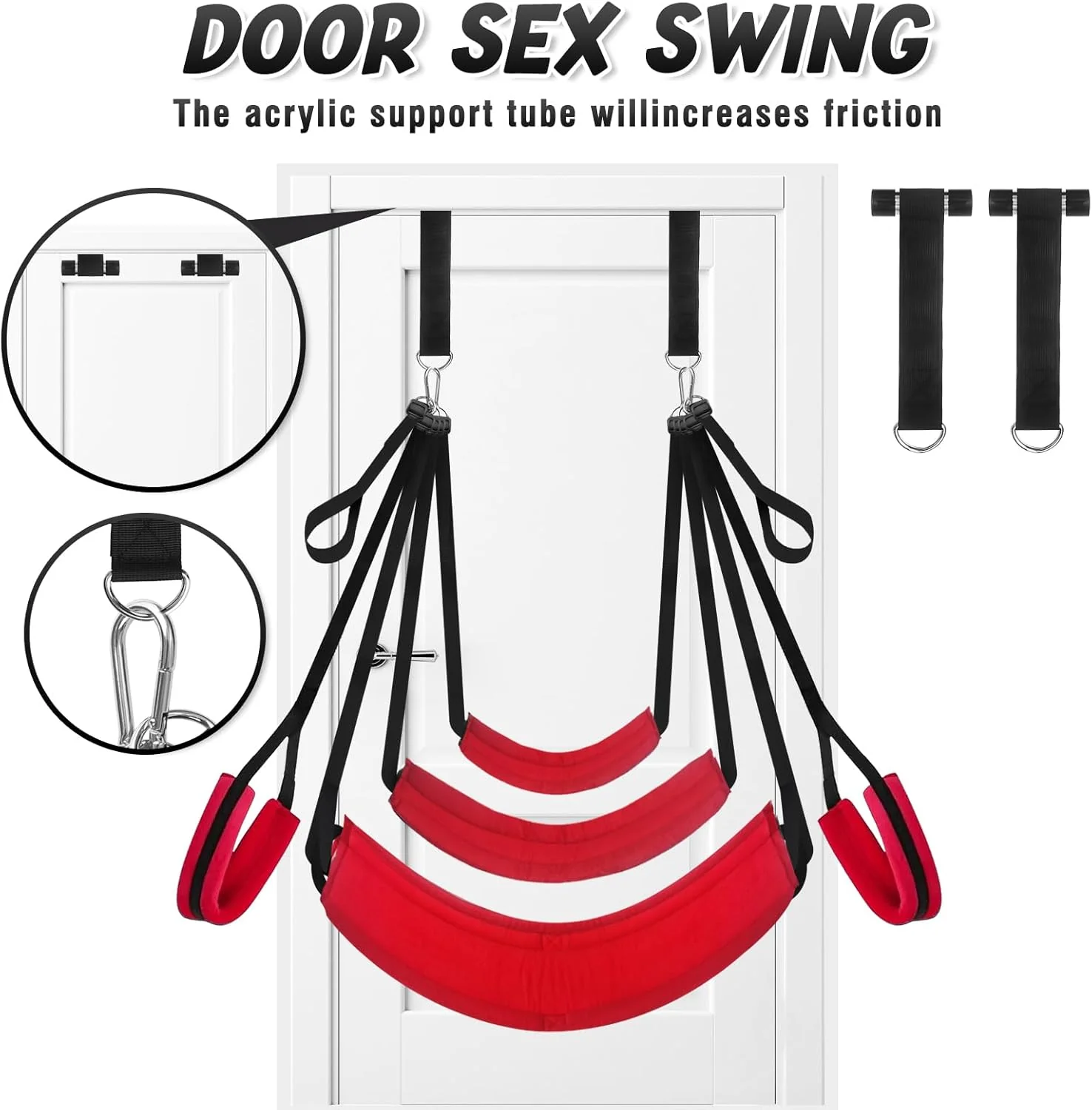 OrbitComfort 360° Adjustable Rotating Sex Swing - Image 6