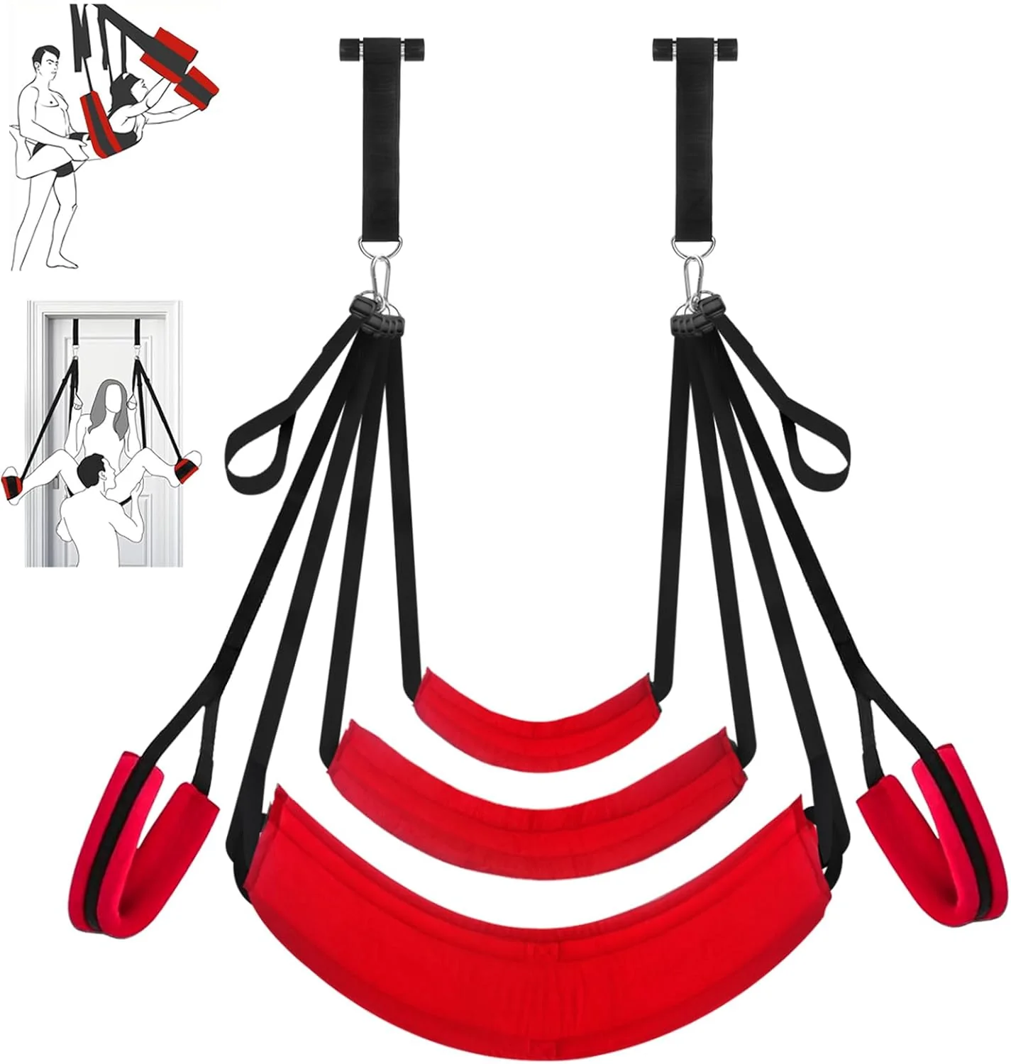 ScarletComfort Door Sex Swing Adjustable Cushioned