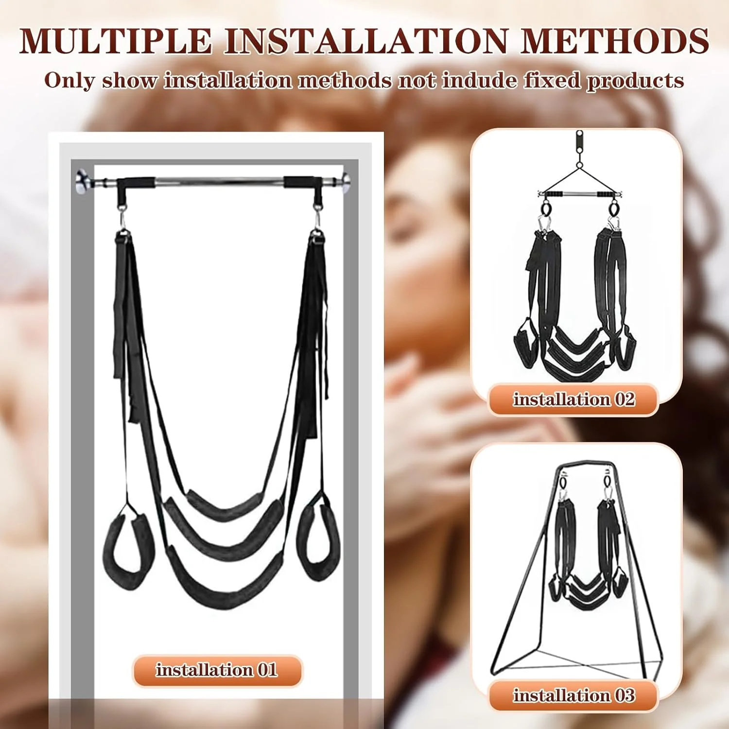 VelmoraX Ceiling & Door Sex Swing Adjustable - Image 3