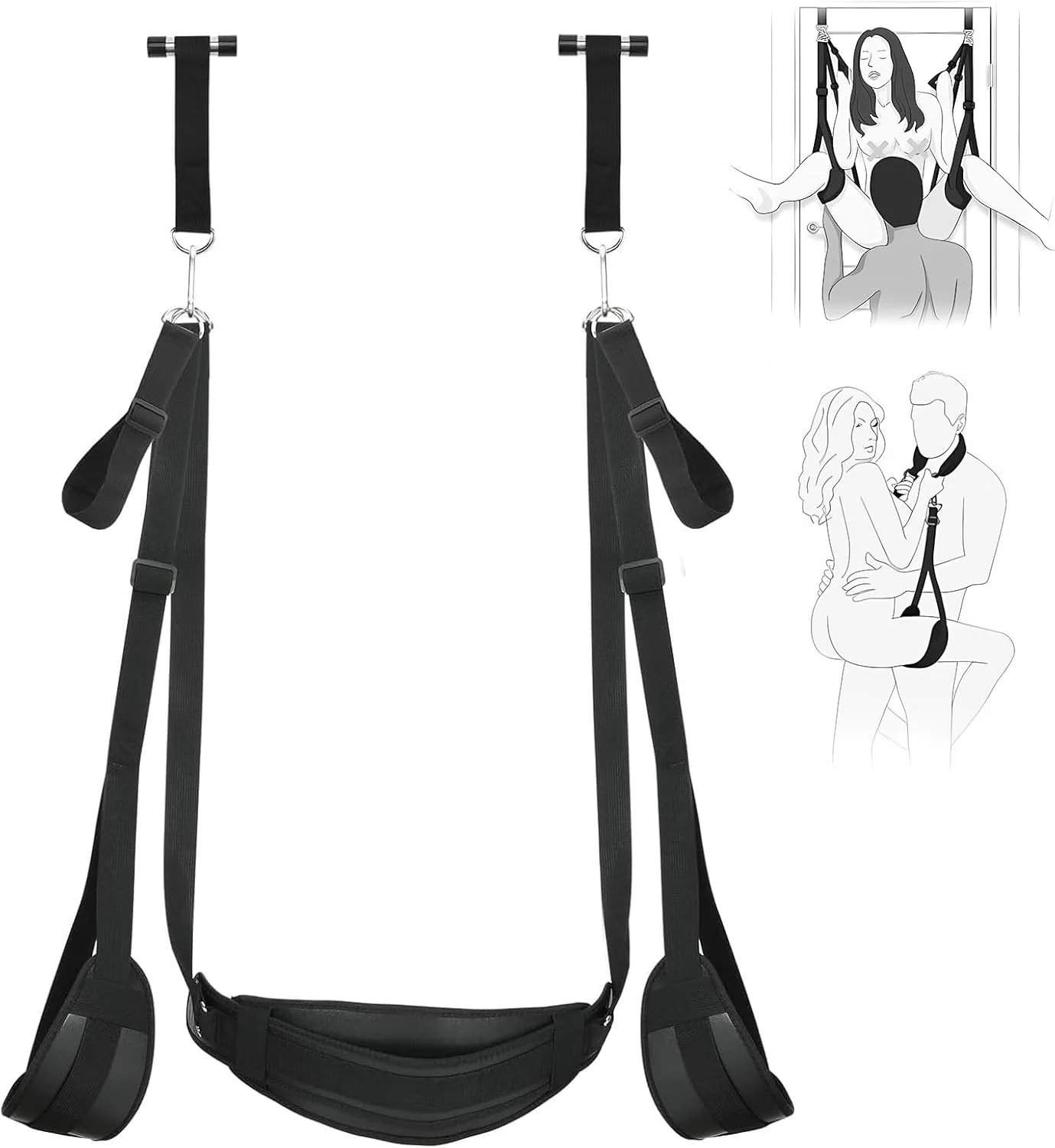 DualyX 2-in-1 Door Sex Swing & Thigh Sling