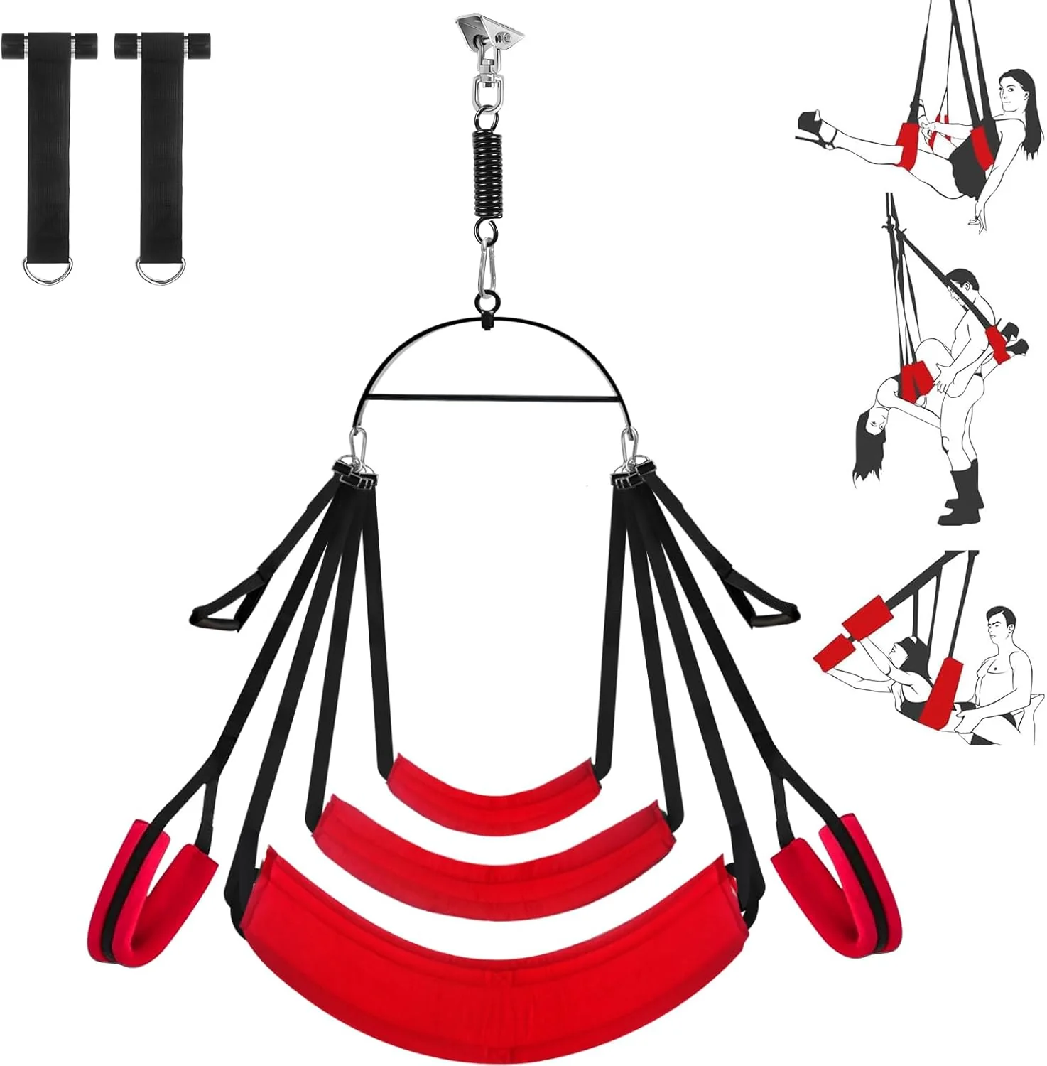 ScarletOrbit 2-in-1 360° Sex Swing