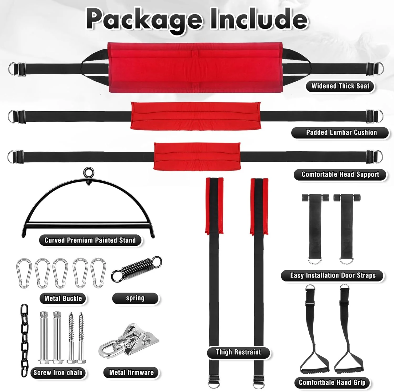 ScarletOrbit 2-in-1 360° Sex Swing - Image 4