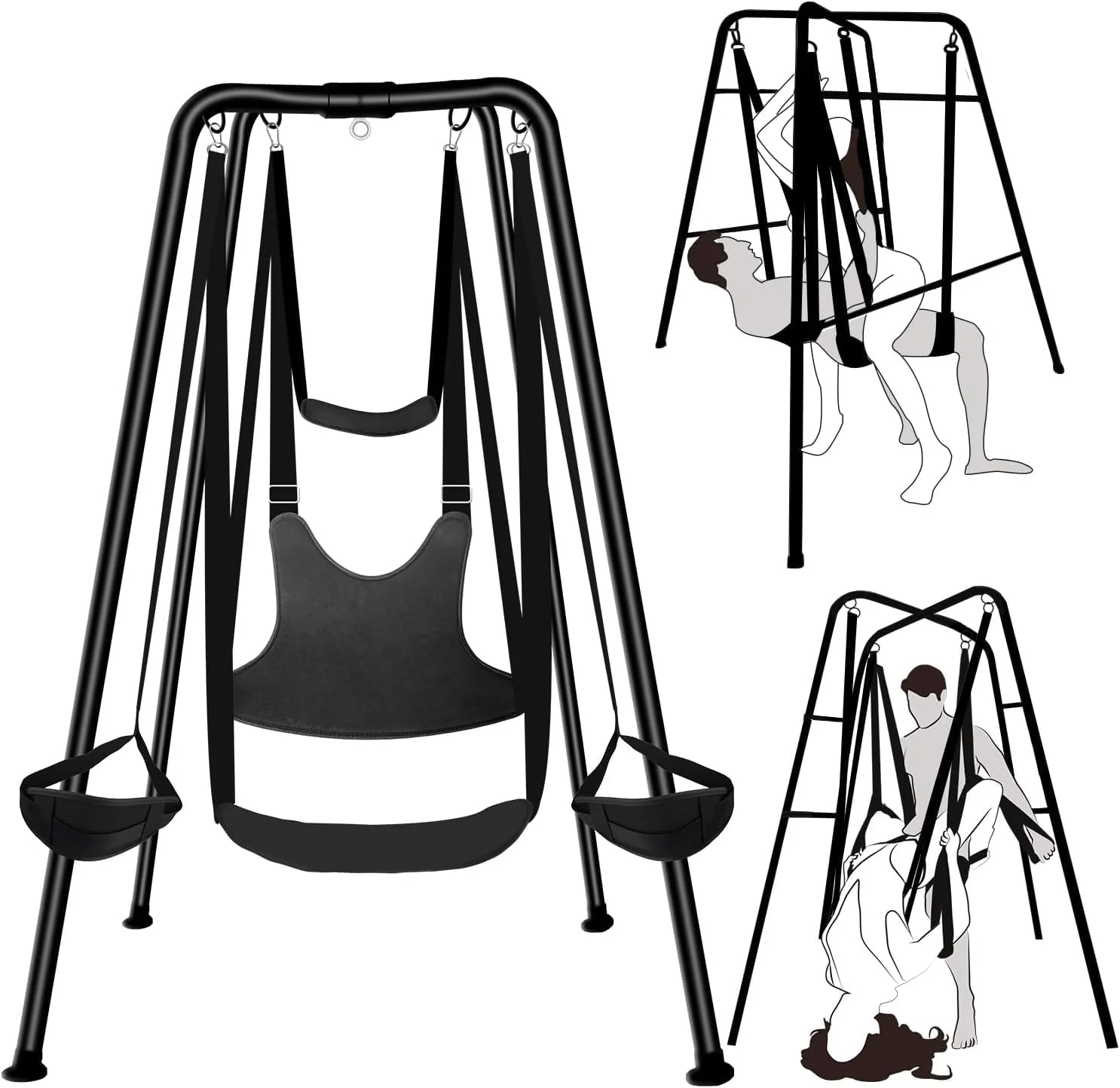 TitanFrame Freestanding Sex Swing Frame 800lb Adjustable - Image 2