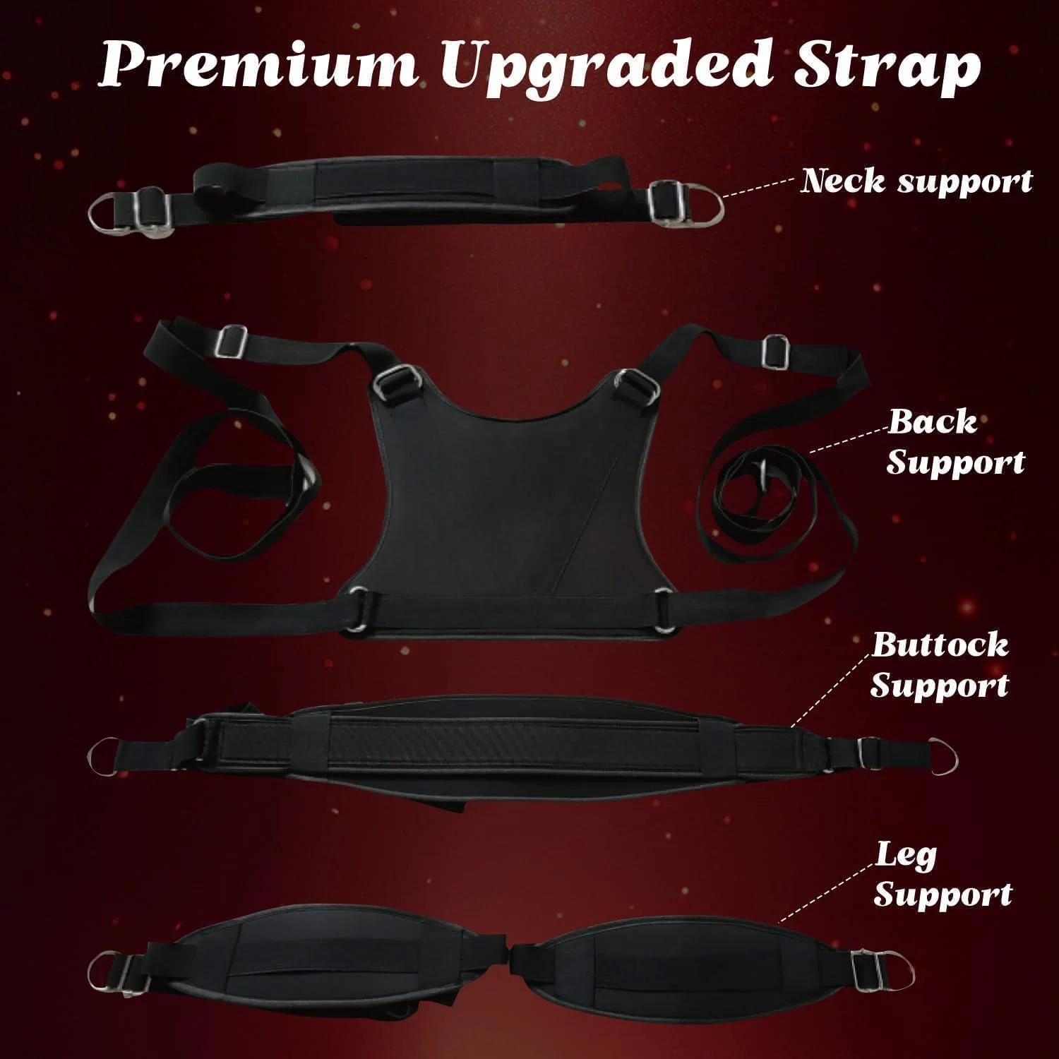 TitanFrame Freestanding Sex Swing Frame 800lb Adjustable - Image 6