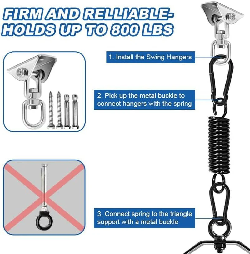 NexoraX 360° Heavy Duty Sex Swing Adjustable - Image 6