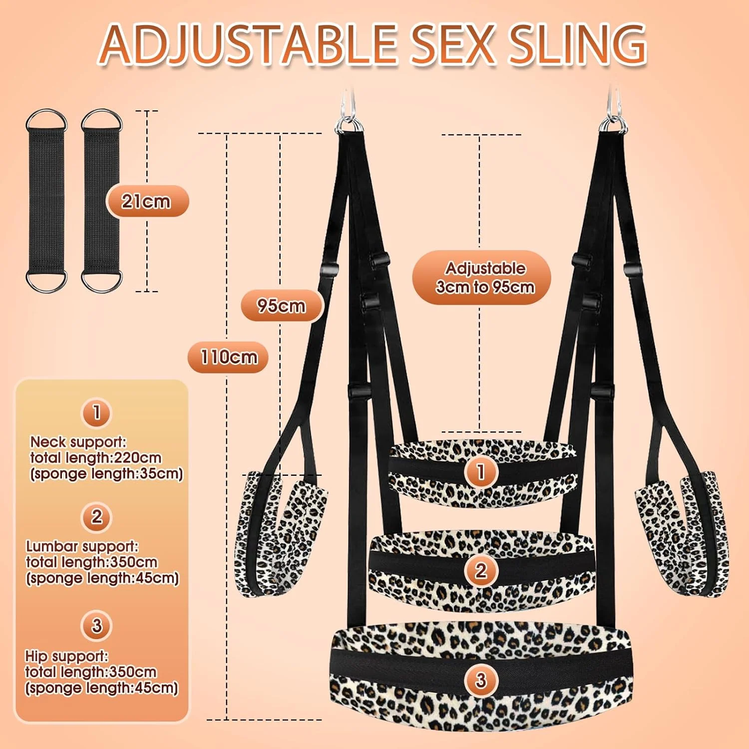 VersaLift Adjustable Door Sex Swing 400lb - Image 5