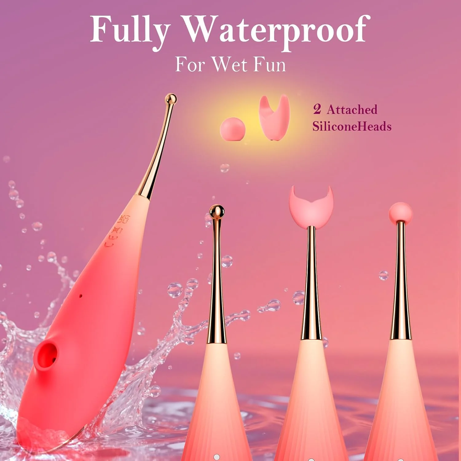 DualWave 2-in-1 Clit Sucker & G-Spot Vibrator Waterproof - Image 6
