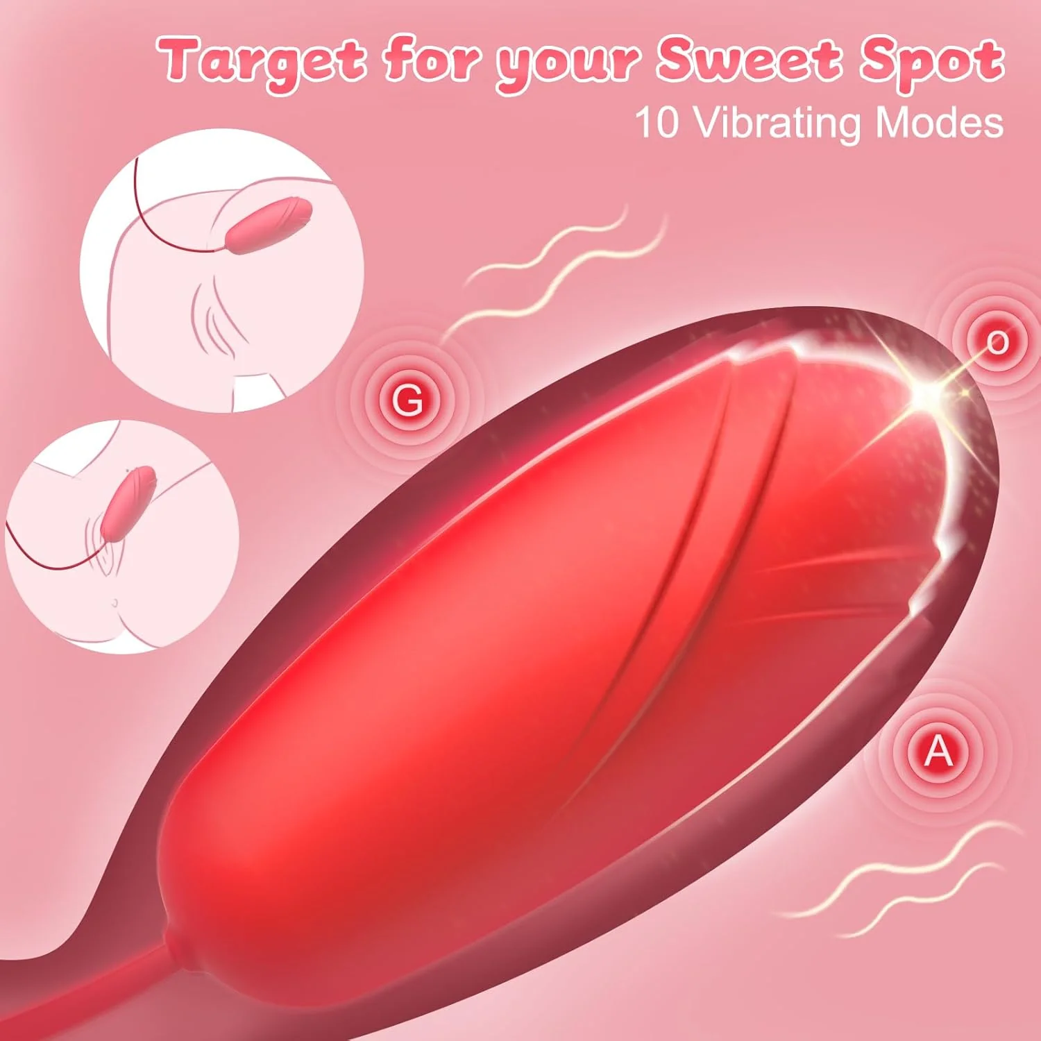 DualPulseX 2-in-1 Nipple Clamps + Bullet Vibrator Set - Image 3