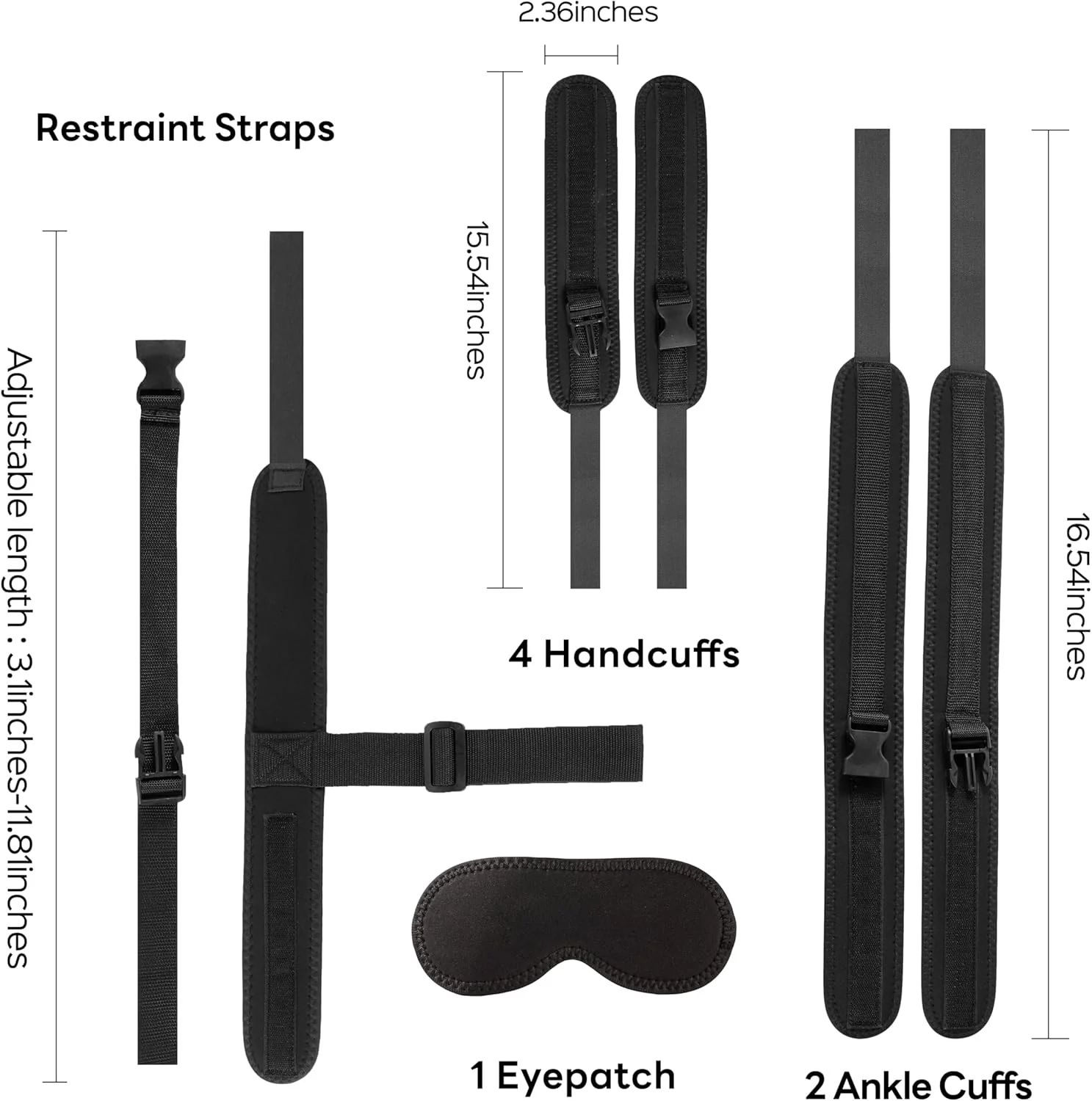 VersaLock Neck to Wrist Sling BDSM Restraint Kit - Image 6