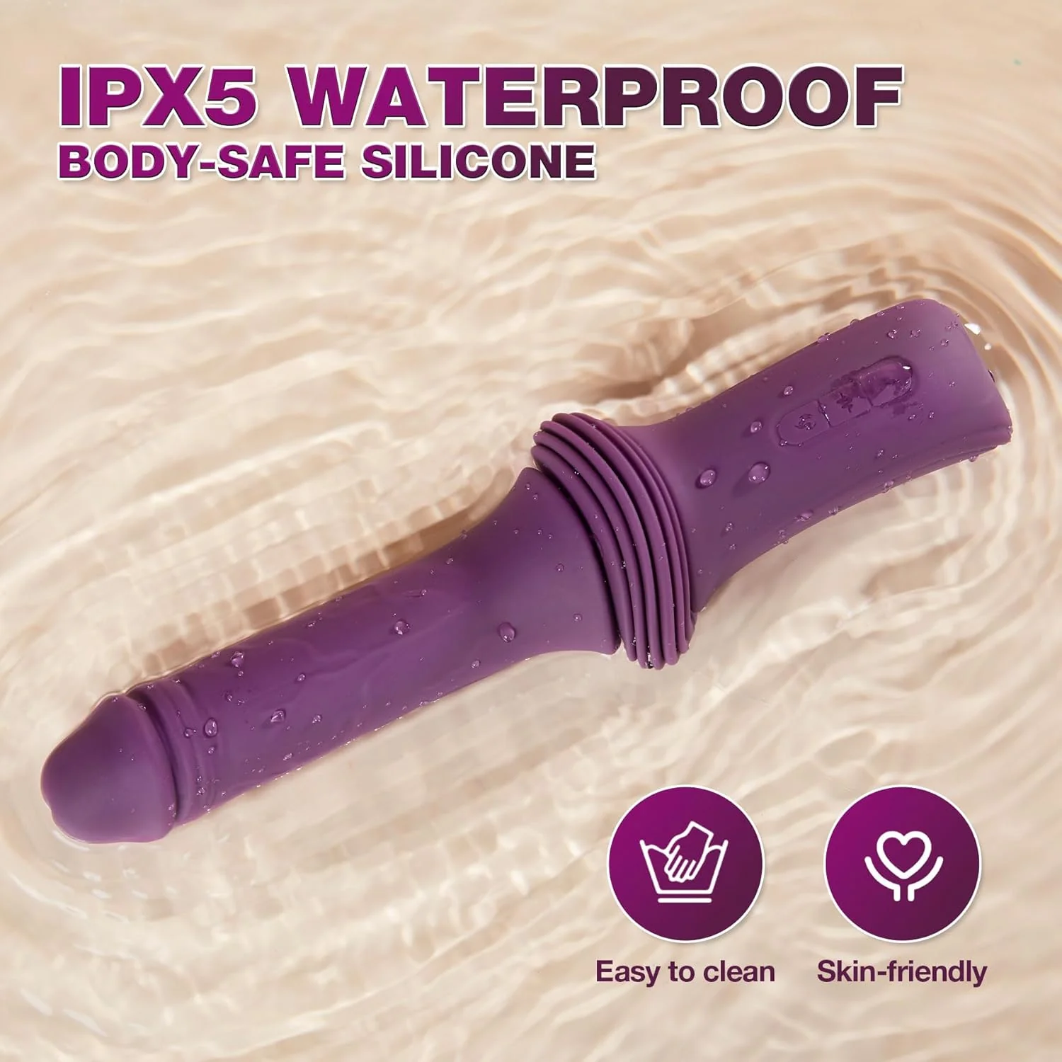 FlexExtend Heated Thrusting Dildo with Suction Base - Image 6