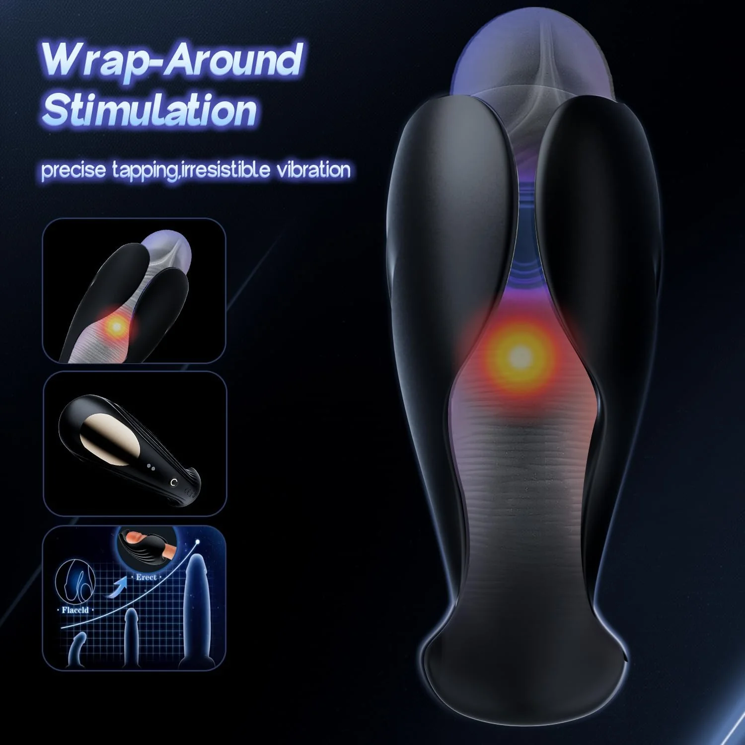 AeroPulse Male Sleeve Training Vibrator 9 Pulse 9 Modes - Image 7