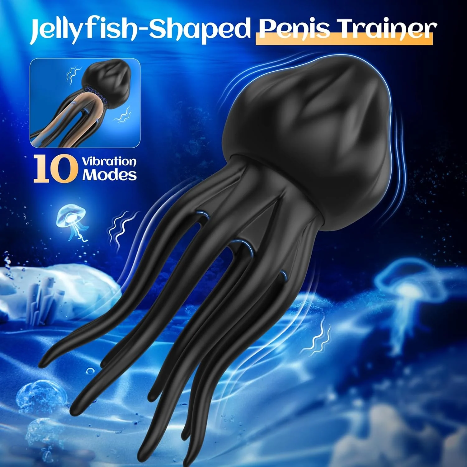 MaxWrap Large Tentacle Stroker Trainer 10 Modes - Image 2