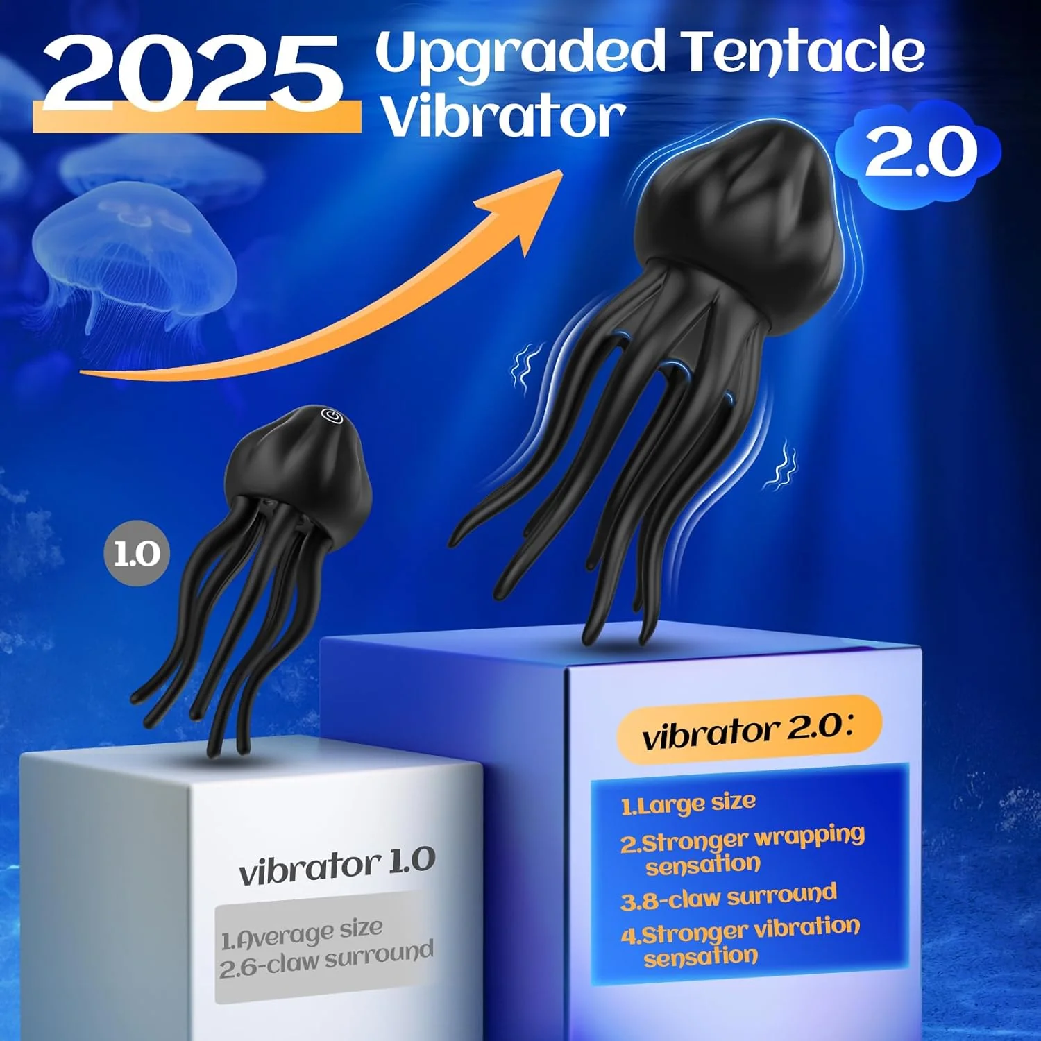 MaxWrap Large Tentacle Stroker Trainer 10 Modes - Image 4