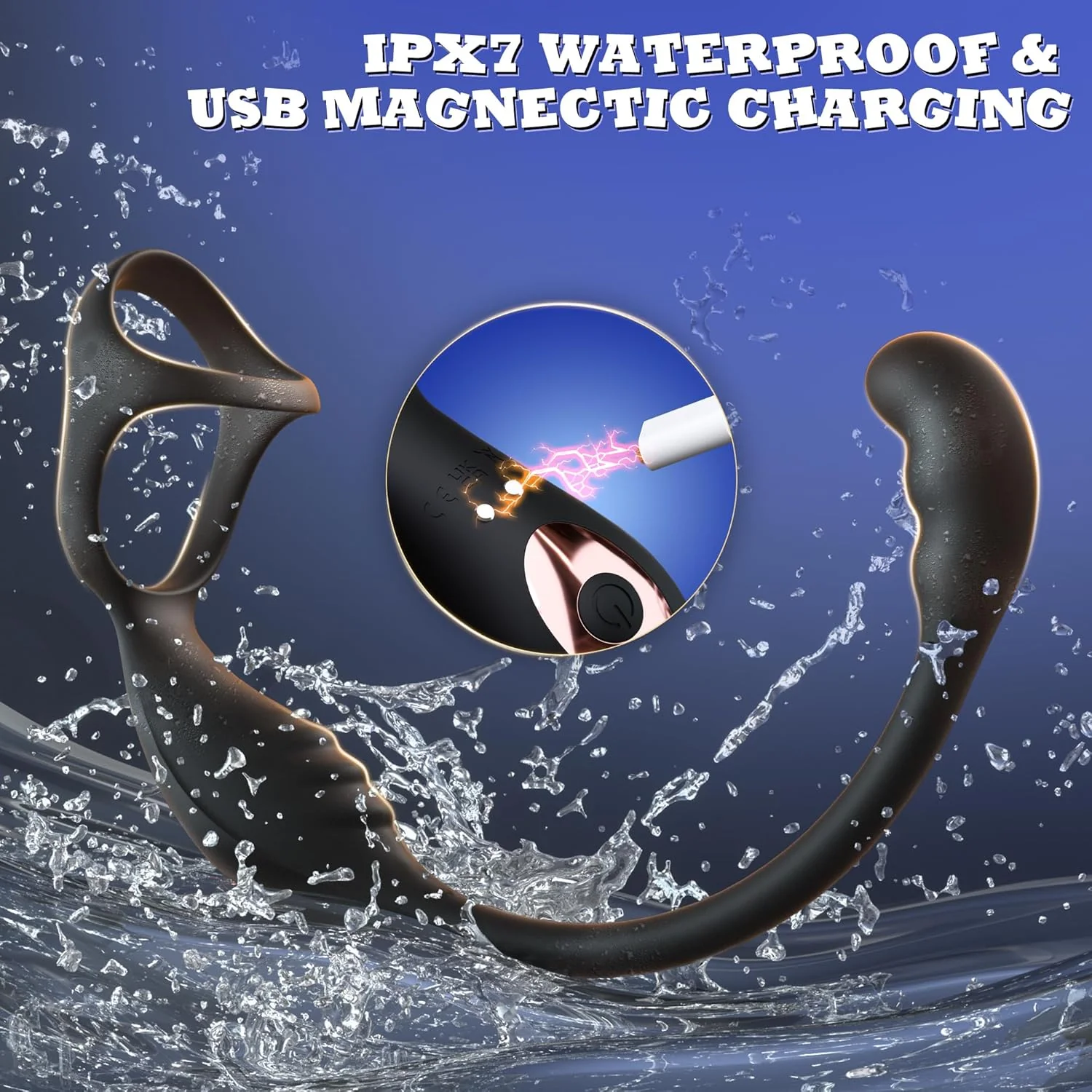 CorePulse Remote Prostate Massager Cock Ring 10 Vibrations - Image 6