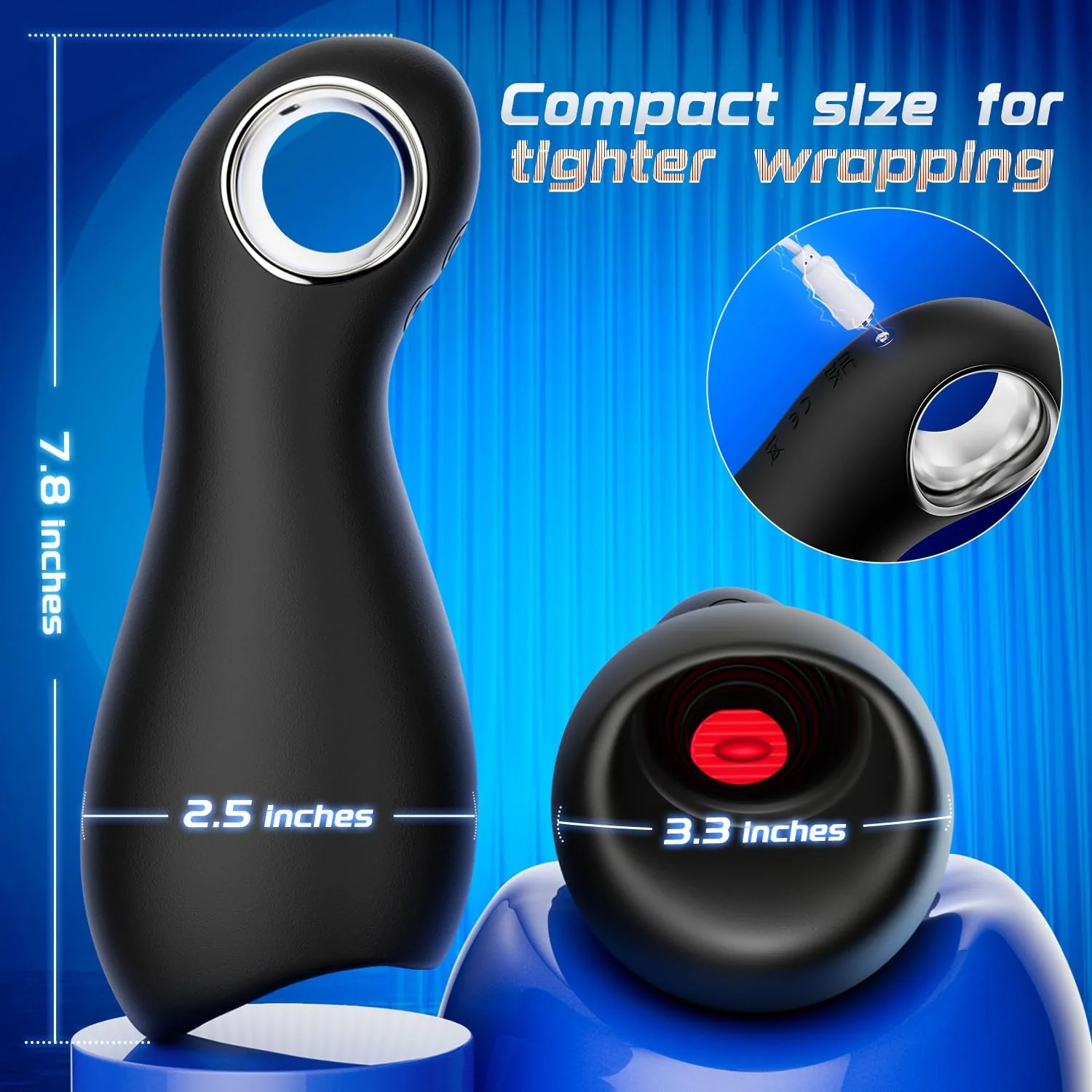 LickPulse Tongue Vibrator Male Masturbator 10 Modes - Image 6