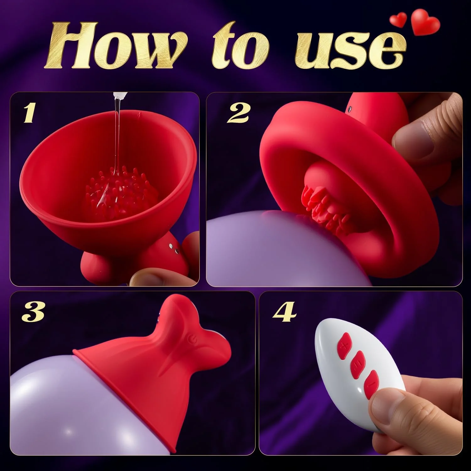 OmniBloom 5-in-1 Nipple Stimulator 7 Modes Waterproof - Image 7