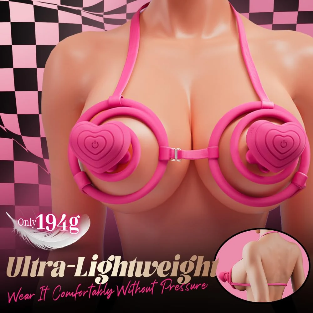 HaloWear 6-in-1 Wearable Nipple Vibrator Bra App Control - Image 7